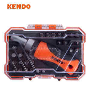 Juego Con Puntas Ratchet 27 Pcs, Kendo 20665