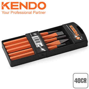 Juego De Cinceles Y Puntas 5 Pcs, Kendo 26542