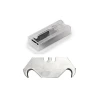 Repuesto De Cuchilla Sk5, 10 Pcs, Curvada, Kendo 30657