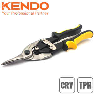Tijera De Aviacion Recta Industrial 10″, Kendo 30814