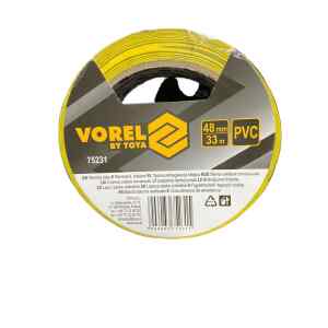 Cinta De Señalizacion O Marcaje Pvc 2″ X 33M, Vorel 75231