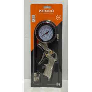 Inflador Con Manometro, Kendo 75712