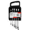 Llaves Cola Corona/Ratchet 5 Pcs Yato Yt-02063