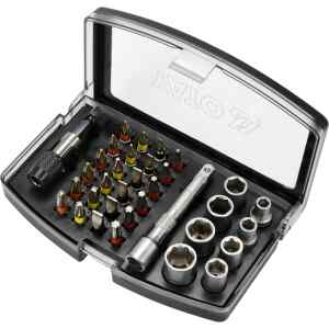 Puntas Y Copas Mixtas Para Barreno 34Pcs Yt-04623