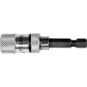 Adaptador Para Barreno De Puntas Rapido Con Seguro, 1/4 Yt-0466