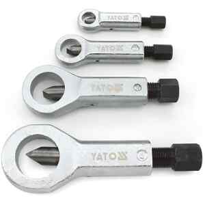 Cortador De Tuercas 4 Pcs Yato, Yt-0585