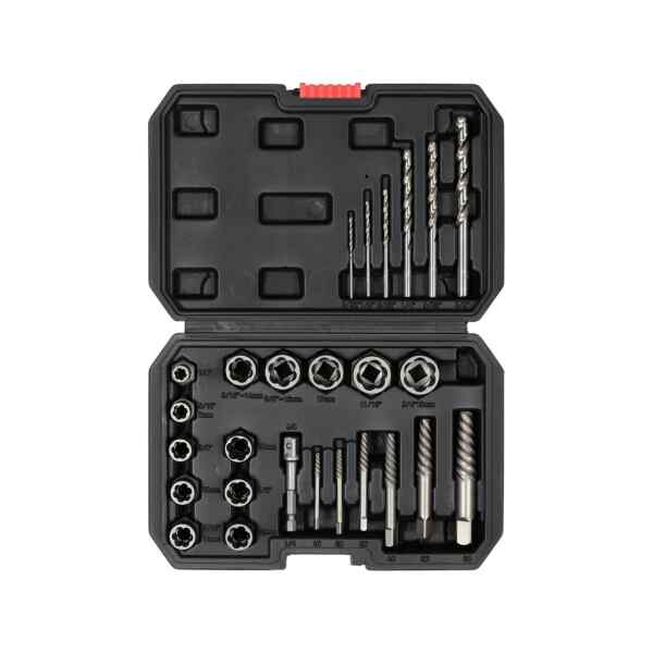 Extractor De Tuercas Ytornillos Barridos M3-M24,26 Pcs Yt-05893