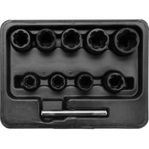 Extractor Tuercas Barridas 3/8″ 10Pcs Yt-0603