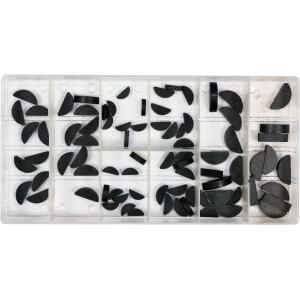 Seguro Media Luna Caja 80 Pcs Yt-06790