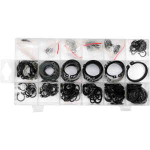 Seguro Externo Circlip Caja 300 Pcs Set, Mix Yt-06880
