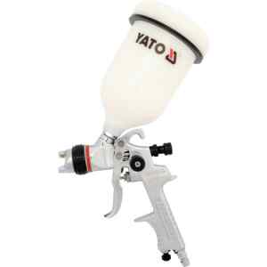 Yt-2341 Pistola De Gravedad Deposito Plastico 0.6 L Boquilla 1.5 Mm Yato