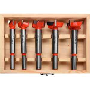 Fresas Para Router 5 Pcs 15, 20, 26, 30, 35, Yato Yt-33015
