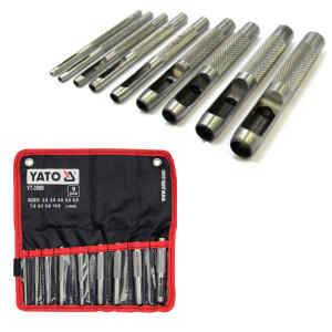 Sacabocados De Golpe 9 Pzs. Yato Yt-3590
