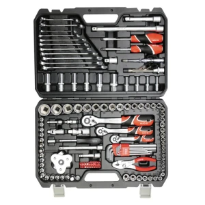 Juego De Ratchet Y Copas 1/4, 3/8 & 1/2 126 Pcs Yt-38875