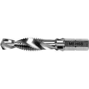 Broca Grifos De Combinación Hss, Para Perforación De Metal, M8 Yato Yt-44845