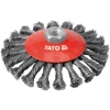 Cepillo Circular Alambre Trenzado 125Mm M14 Yt-4764
