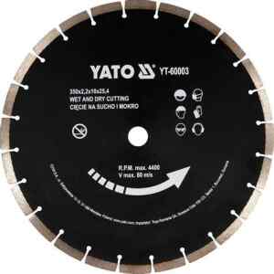 Disco De Corte Segmentado 14″ Yt-60003