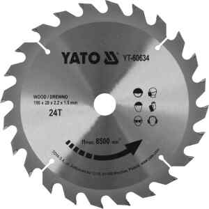Disco Corte Madera 7 1/2 X *20*24T Yt-60634