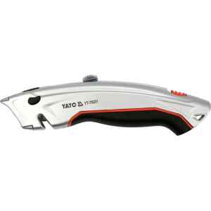 Cuchilla Retractil Con Bloqueo Yato Yt-75201