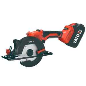 Sierra Circular De Mano Inalambrica 5 Plg, Brushless, 2X2Ah, 140Nm, Yt-8281185
