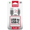 Bracg-2M  Braided Cable Usb A Usbc  2Metros Gris
