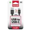 Bracb-2M  Braided Cable Usb A Usbc  2Metros Negro