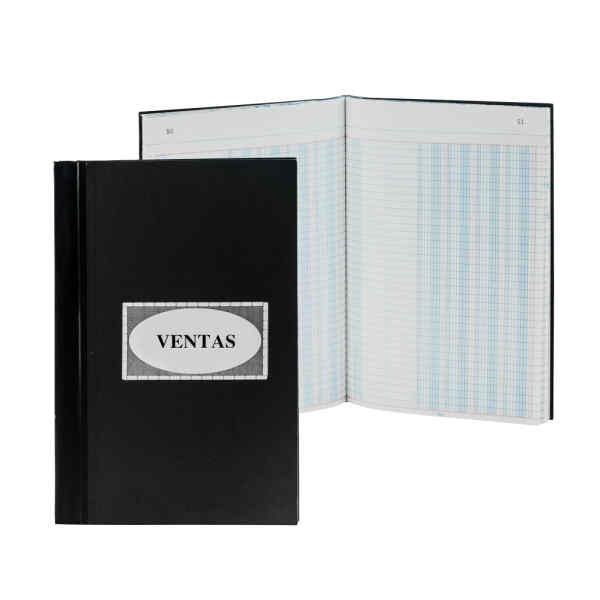 Libro Empastado 50 H. Ventas  (4 Columnas) (6)