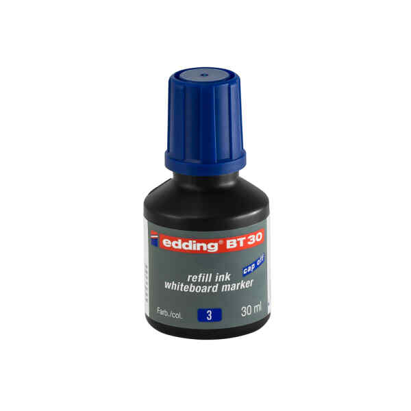 Tinta Soluble Edding Bt-30 De 30 Ml. Azul (30X10)