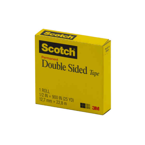 Cinta Adhesiva Scotch 665 Doble Lado 1/2″ X 25M (72)