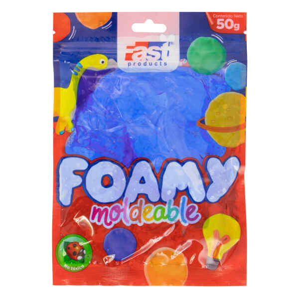 Foamy Moldeable Fast 50Grs Celeste (200)
