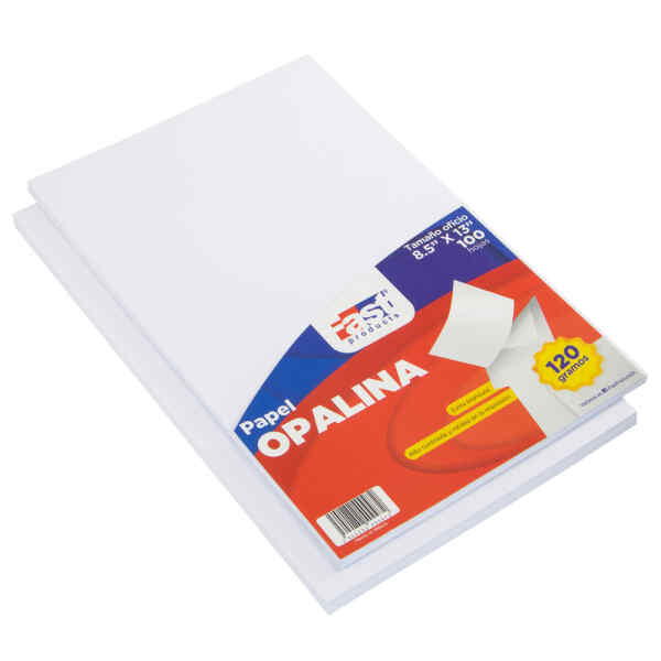 Papel Opalina Fast 120Gr Px100 Blanco Oficio (32)