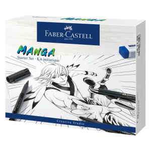 Set Faber Castell 167136/167152 Manga (Rapidografos+Maniqui)