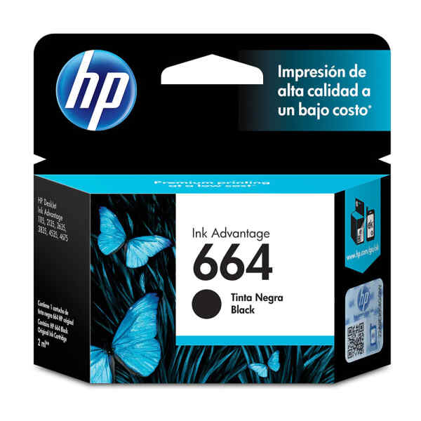 Tinta Hp 664 Negro P/1115/2135/3635