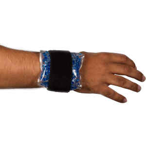 Banda de gel para alivio de dolor en la muñequera – INVIG RATE