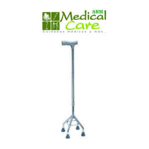 Baston cromado 4 puntos – ABM MEDICAL CARE
