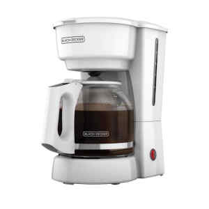 Cafetera de 12 tazas Blanca – BLACK & DECKER