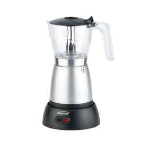 Cafetera Espresso y Moka eléctrica de 6 Tazas – BRENTWOOD