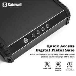 Caja de seguridad para Armas con codigo y llave – SAFEWELL