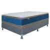 Cama Queen Doble Pillow – SIESTA