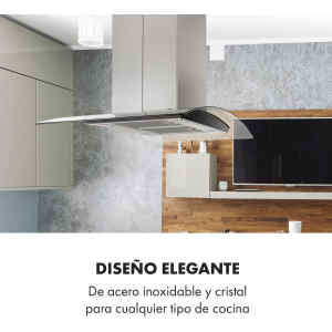 Extractor de olores para isla de 89 cm tipo campana – PREMIERE BY ABM