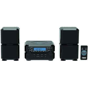 Minicomponente de 2 parlantes con Bluetooth y CD – NAXA