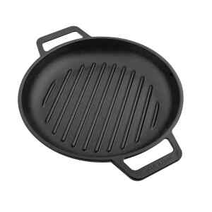 Parrilla / Sarten redondo de hierro fundido – VICTORIA