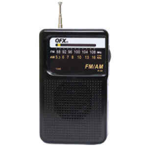 Radio AM/FM de bolsillo – QFX