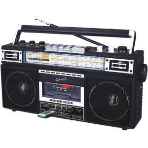 Radio de 4 Bandas Y Cassette, MP3 Y Bluetooth – SUPERSONIC