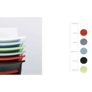 Silla de espera concha plástica – abm