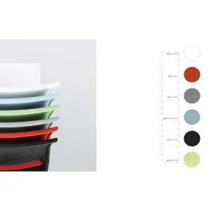 Silla de espera concha plástica – abm