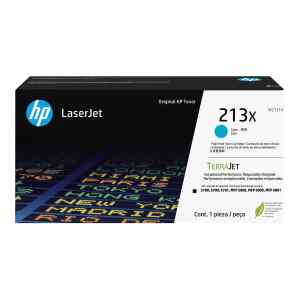 HP 213X – Alto rendimiento – cián – original – LaserJet – cartucho de tóner (W2131X) – para Color LaserJet Enterprise 6700, MFP 5800, MFP 6800; LaserJet Enterprise Flow MFP 6800