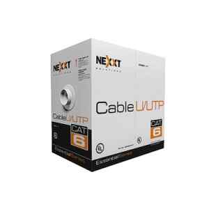 Nexxt Essential Cat6 UTP Cable 4P 24AWG CMX 102m GR
