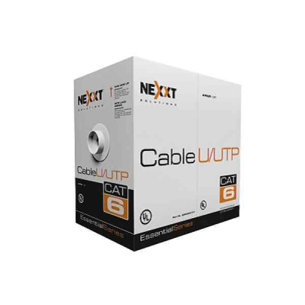Nexxt Essential Cat6 UTP Cable 4P 24AWG CMX 102m GR