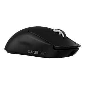 Logitech G PRO X SUPERLIGHT 2 LIGHTSPEED Wireless Gaming Mouse, Black – Ratón – óptico – 5 botones – inalámbrico – 2.4 GHz – receptor USB de Logitech LIGHTSPEED – negro